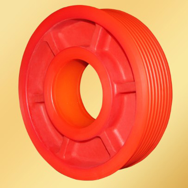 Customized colorful nylon sheave_DARK RED